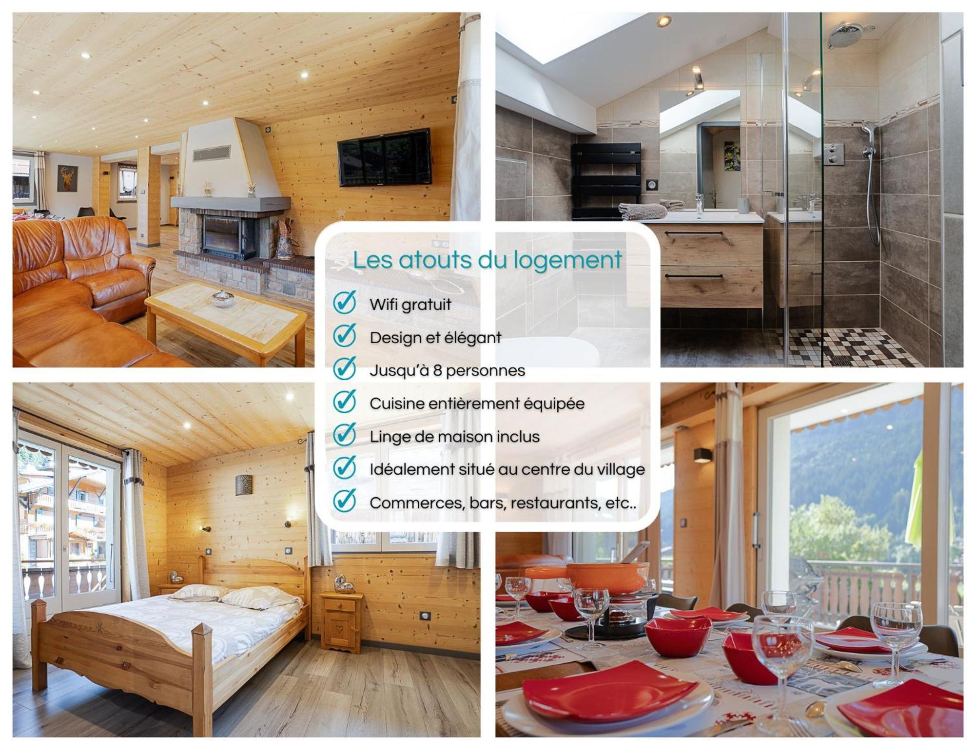 Chalet Les 4 Saisons - Ski, Parking Et Jardin Abondance Dış mekan fotoğraf