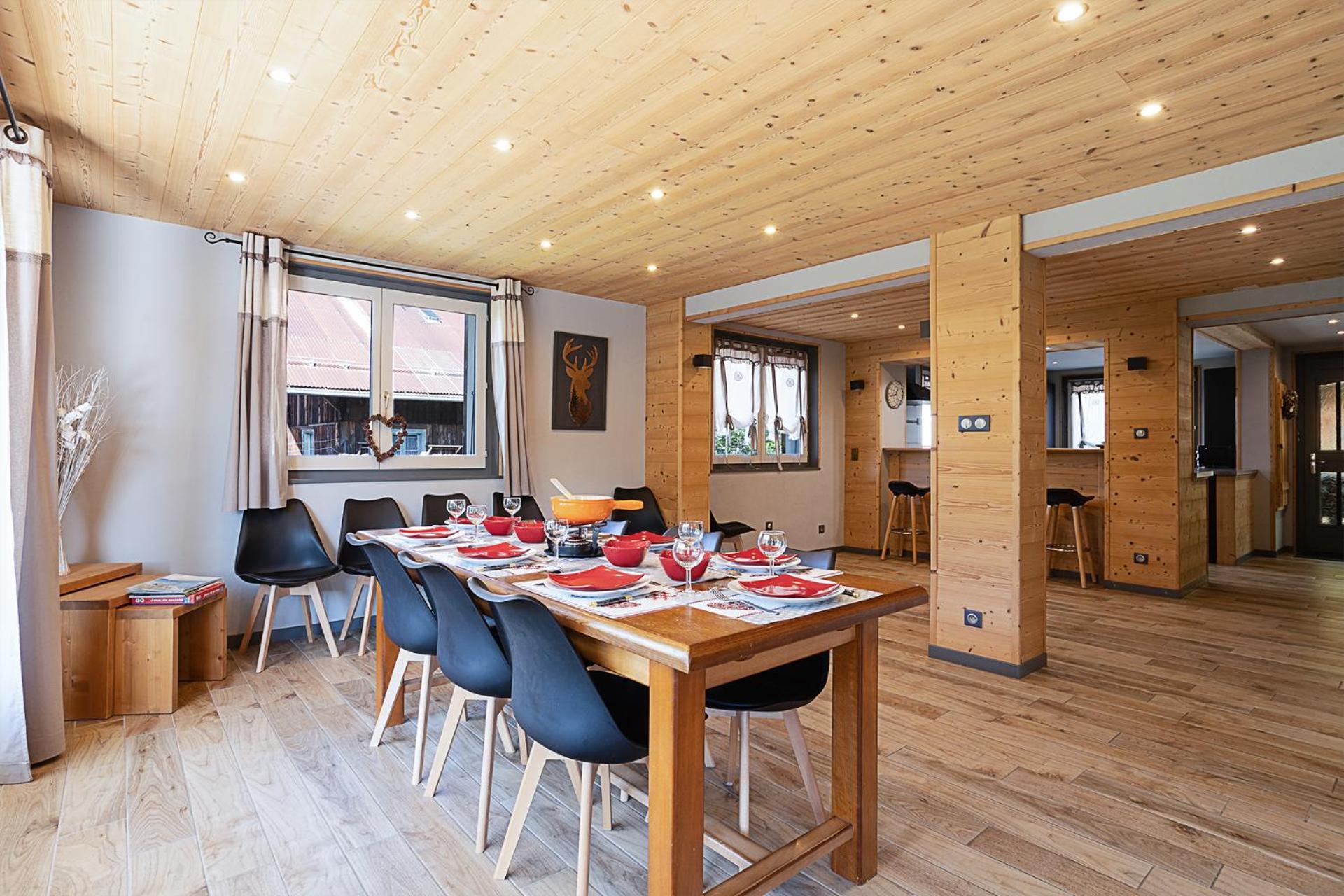 Chalet Les 4 Saisons - Ski, Parking Et Jardin Abondance Dış mekan fotoğraf